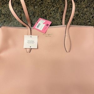 Kate spade large tote pink new with tags